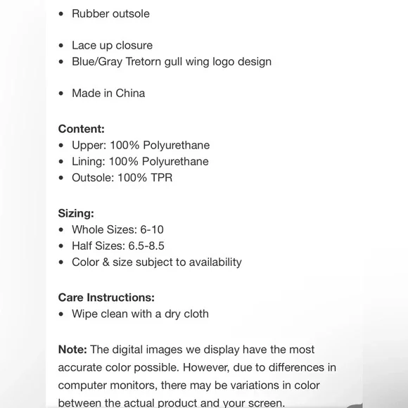 Tretorn Women’s White & Gray Sneakers size 7.5 NEW!! - Picture 2 of 9